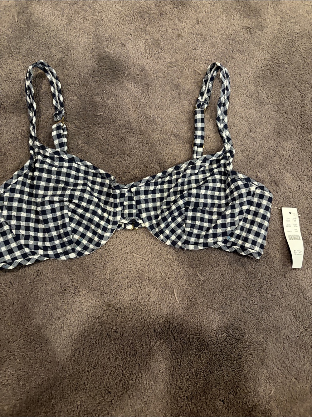 NWT bikini top